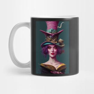 female wizard magic hat Mug